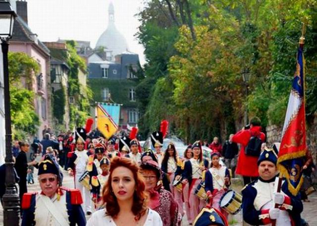 Праздник урожая на Монмартре или праздник вина